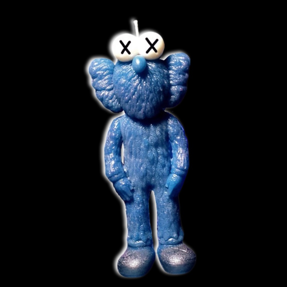 Designer Art Hand Poured Custom Kaws Candle